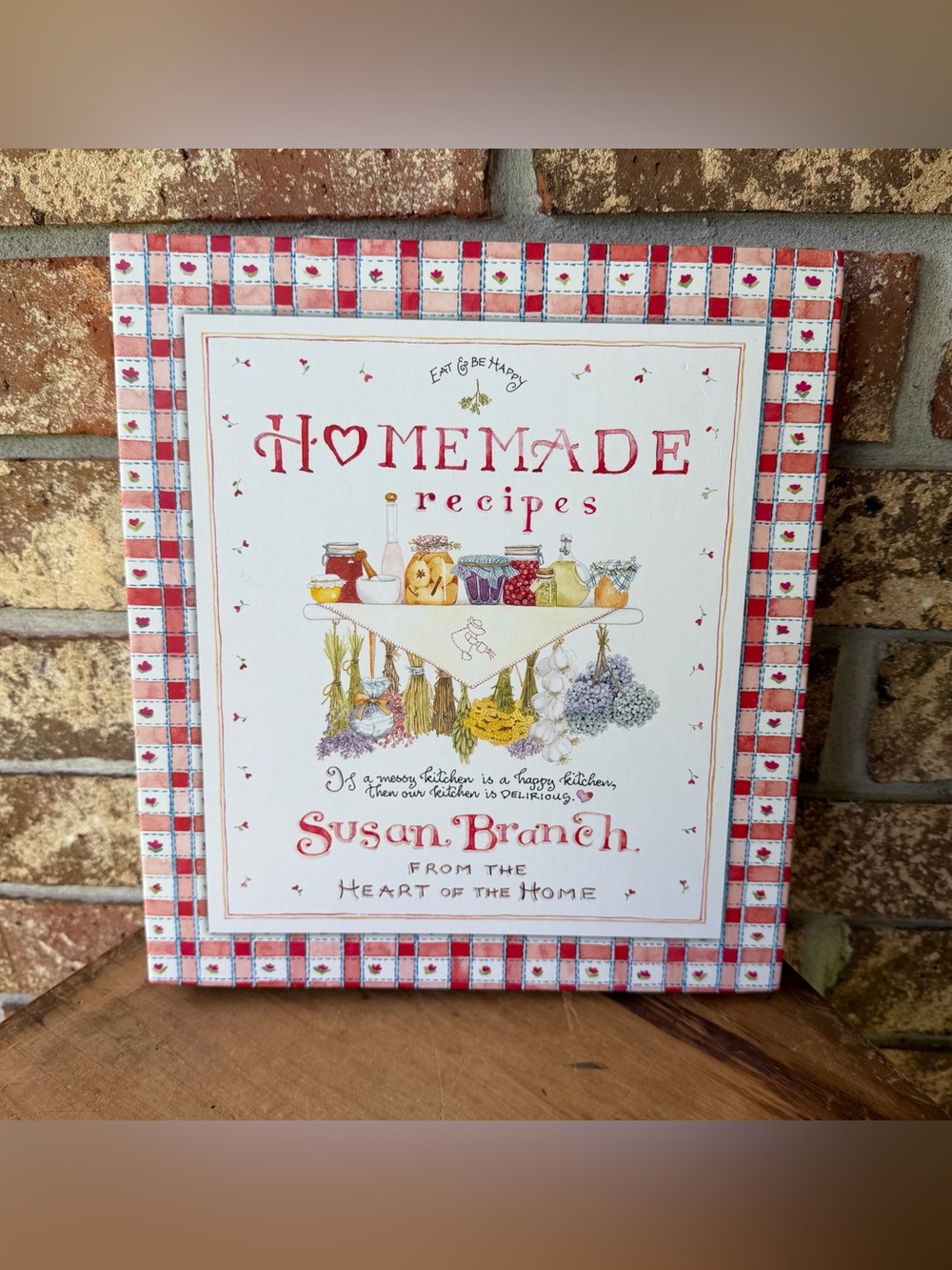 Susan Branch Homemade Recipes: From the Heart of the Home Recipe Binder Nice!